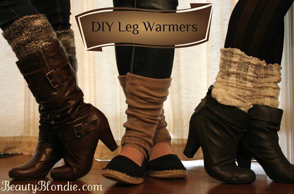 DIY Chic Leg Warmer Tutorial　